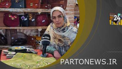 فیلم : اشتغالزایی بانوی قزوینی با نخ و سوزن برای ۲۰۰ نفر