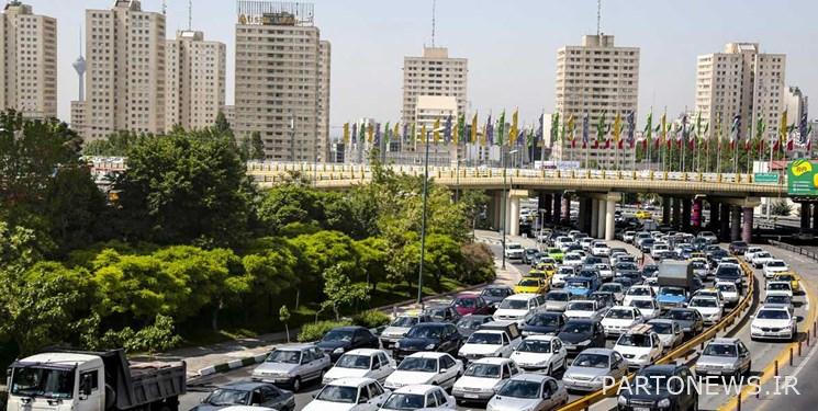 ازدحام شديد في العاصمة / ازدحام مروري في نواب وآزادي والشيخ فضل الله