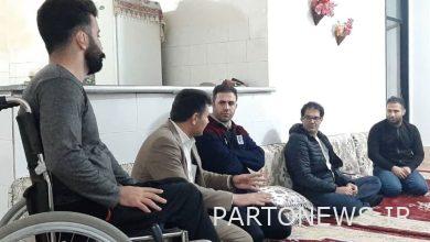 National wrestling champions visit athlete with spinal cord injury - Mehr News Agency | Iran and world's news