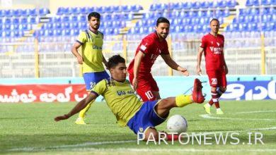 Masjed Soleyman Textile and Oil Battle did not win / Silently divided the points