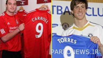 فرناندو تورس مهاجم چلسی، اریک جمبا-جمبا قهرمان منچستریونایتد و بنی مک‌کارتی «اشتباه» وستهام