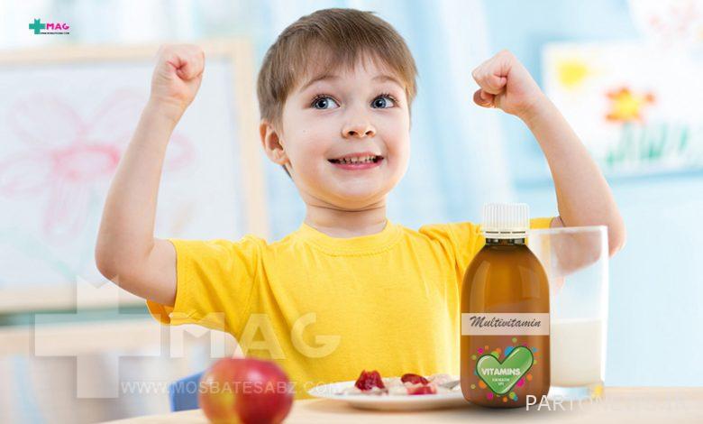 What are the characteristics of baby multivitamin syrup?