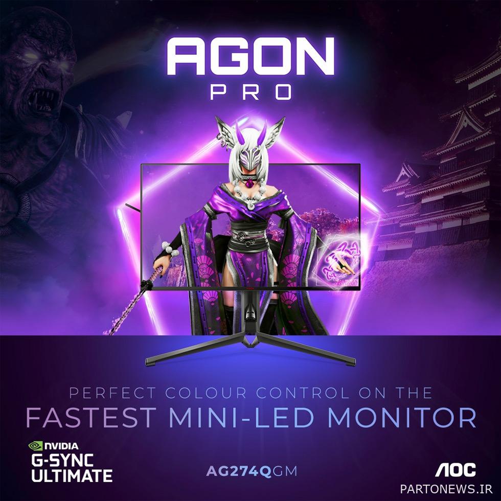 تم تقديم شاشة AGON PRO AG274QGM.