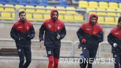 Persepolis training report | Welcoming Golmohammadi on a rainy day / national team from tomorrow in a white gathering + photo