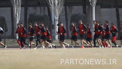 Persepolis training report | Dedicated work of 3 injured in the absence of 2 Croats / whites on the new ground