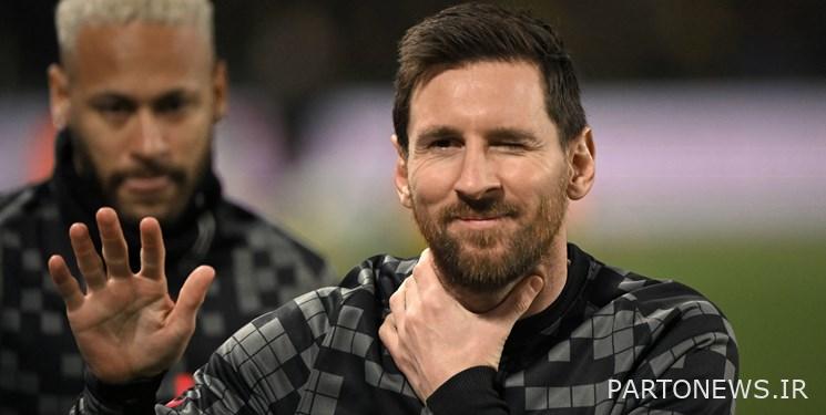 New award in Messi hands;  The best scorer in history + photos