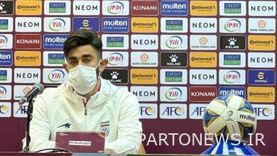 Gholizadeh: ‌ We are going forward with all our might against the UAE / We want to win all the remaining games