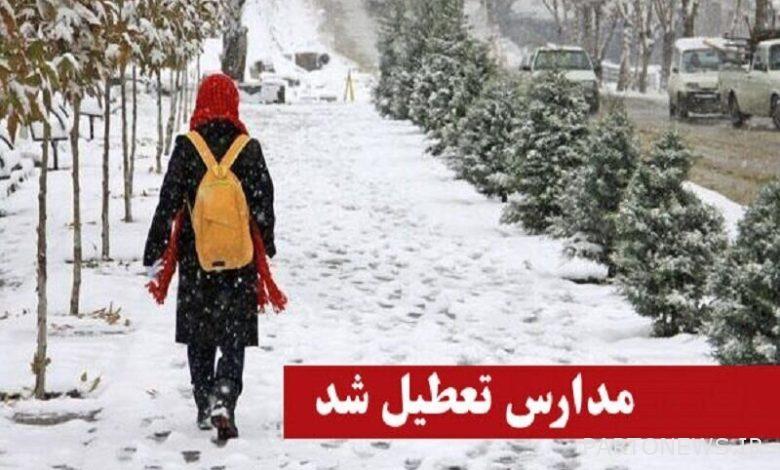 All schools in Quchan were closed - Mehr News Agency |  Iran and world's news