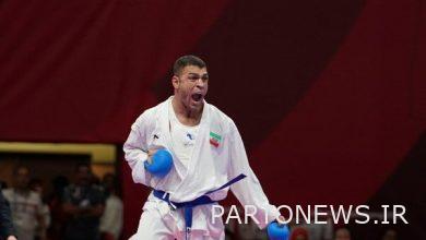 تجلیل از گرندوینرهای جهان/ سَر دوش طلایی بر تَن کاپیتان تیم ملی کاراته