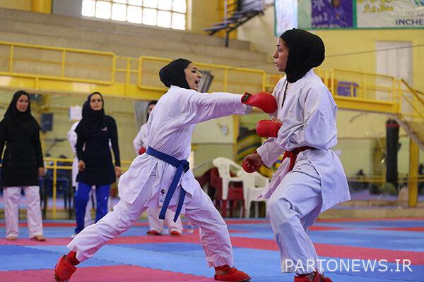 برترین‌های مسابقات انتخابی تیم ملی کاراته بانوان مشخص شدند