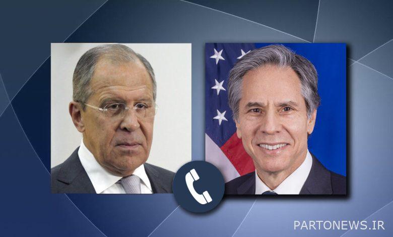 وزرای امور خارجه آمریکا و روسیه دوباره با یکدیگر گفت‌وگو کردند