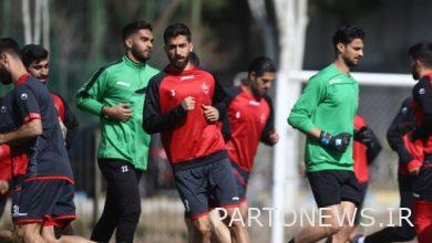 Details of the last training session of Persepolis before the game with Golgohar + photo