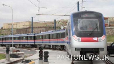 Metro in the area of Karaj station to Hashtgerd will not be serviced tomorrow