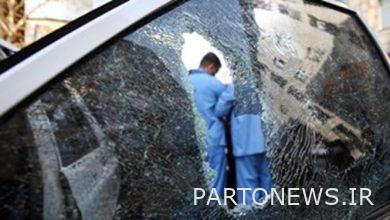 End of carjacking and chanting of thugs / perpetrators of car destruction were arrested