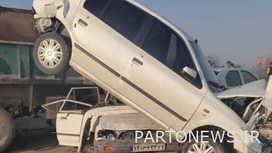 There was no negative acceleration for the opening of car airbags in the Behbahan-Ramhormoz accident