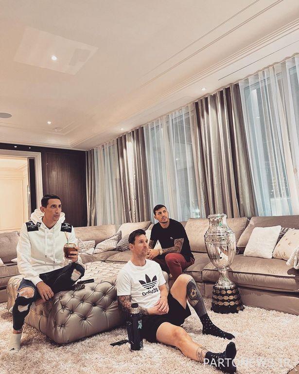 پاردس نیز با به اشتراک گذاشتن این عکس واکنش تلخ نیمار را به شوخی گرفت