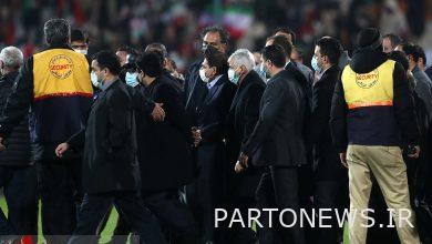 رفض صفع مشجع برسيبوليس لوزير الرياضة والشباب