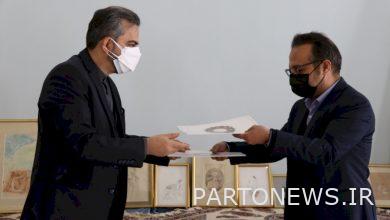 إيراني مقيم في فرنسا يتبرع بـ 10 لوحات للفنان حسين بهزاد لوزارة التراث والثقافة