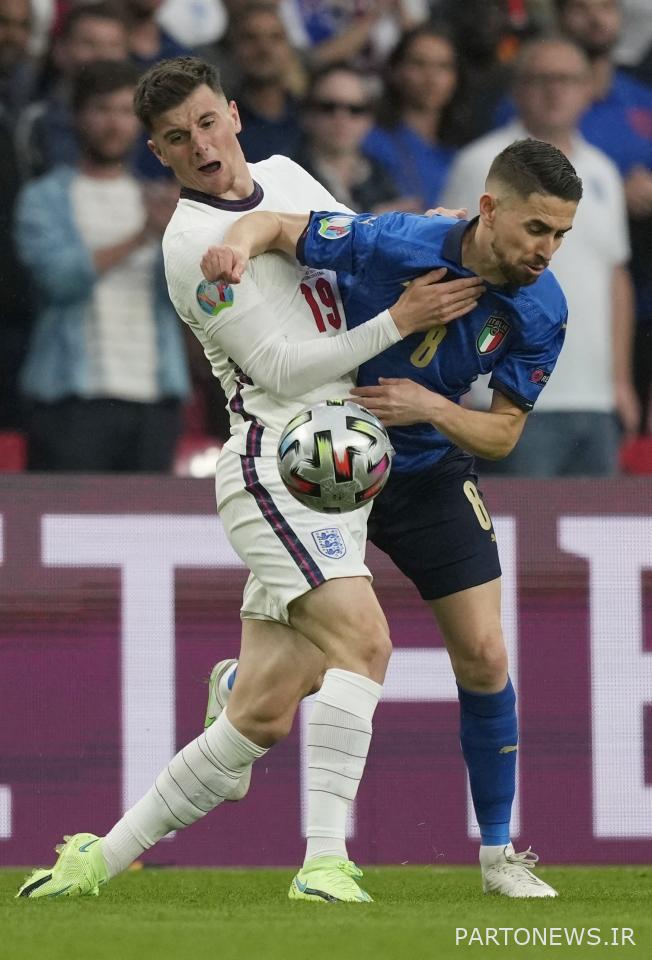 مانت و جورجینیو چلسی در فینال یورو توپ را از دست دادند