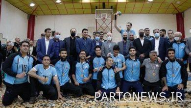 Sitting volleyball Mes Shahrbabak became the champion of the Premier League