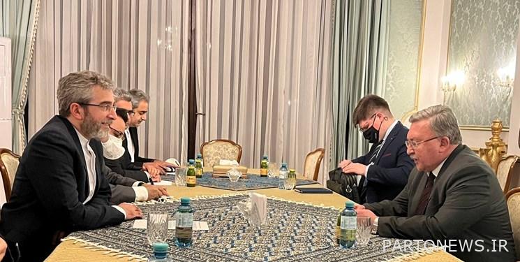 اجتماع الوفود المفاوضة الإيرانية الروسية في فيينا