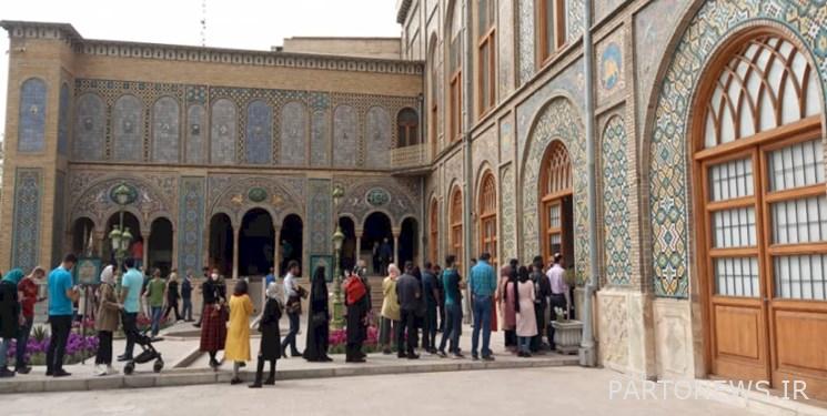 Qajar Palace Nowruz gift to tourists