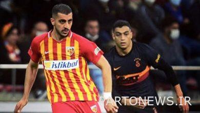 Turkish Super League Kayseri Spor suffered a comeback in the presence of our country's defender