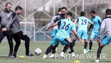 Holding the first training session of the national football team with the presence of 13 players and Mahdavikia