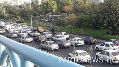 Where are most of the Nowruz road travel destinations from Tehran and Alborz?