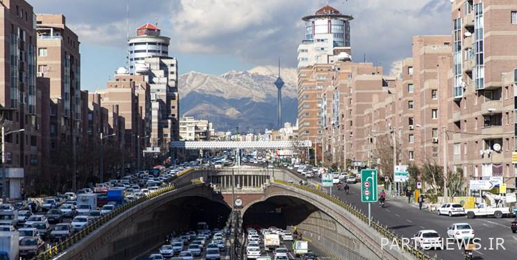 جودة الهواء في طهران في ثاني أيام النوروز