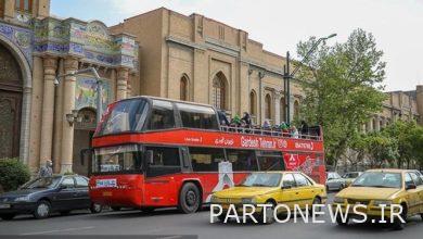 Commencement of free Nowruz tourism buses in Tehran
