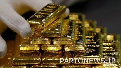 $ 10 gold growth in today's global market trading