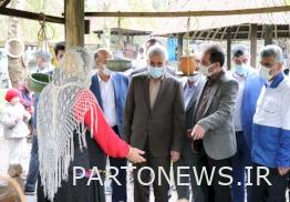 The governor of Gilan visited the handicrafts exhibition of the Gilan Museum of Rural Heritage
