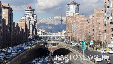 The first clean day of Tehran in the new year