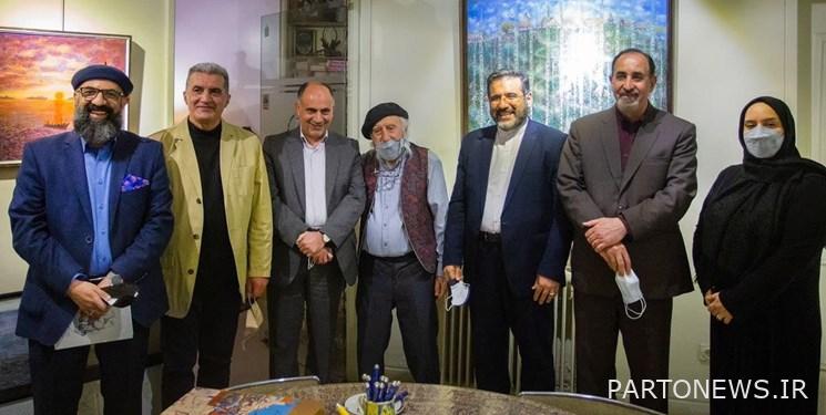 Nowruz meeting of the Minister of Guidance with "Painter of Paradise" / Following the establishment of the Mahjoubi Foundation