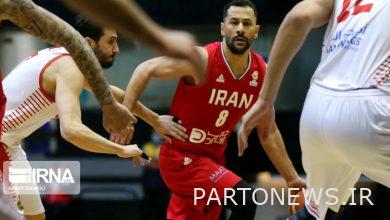 Iran and Syria national basketball teams meet