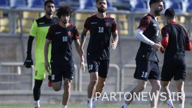 الحصة التدريبية الأخيرة للبيض على الديربي بعد الجلسة الفنية