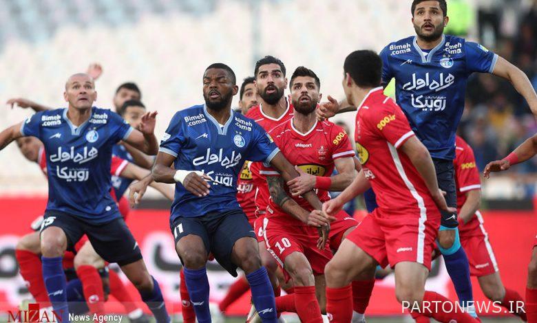 Persepolis's right was to win the derby / I thought Esteghlal would play defensively
