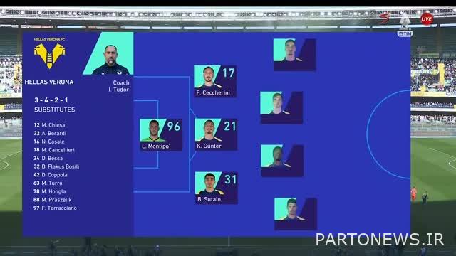 Hellas Verona 1 - Napoli 2 Game Summary