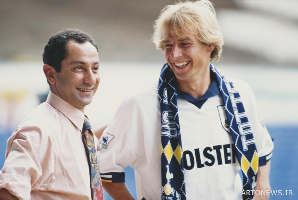 اوسی آردیلس در زمان ورود کلینزمن در سال 1994 سرمربی تاتنهام بود