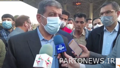 المقابلة الثانية مع المهندس الزرغامي على هامش زيارة صالة الركاب في مشهد