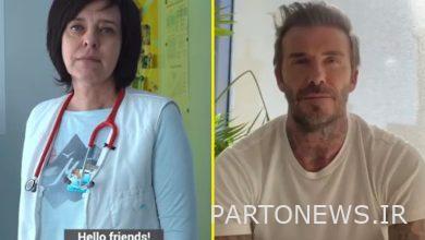 دیوید بکهام برای تشویق 71.5 میلیون دنبال کننده به کمک مالی به یونیسف، حساب اینستاگرام خود را به پزشک اوکراینی تحویل داد.