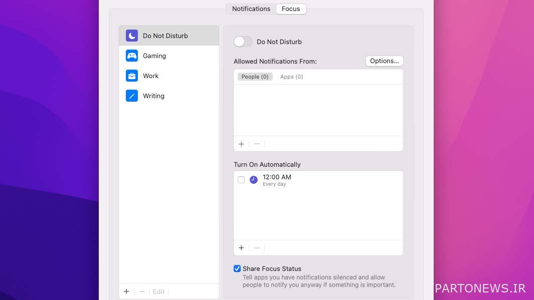 نحوه ایجاد نمایه های فوکوس در مک، آی پد و آیفون