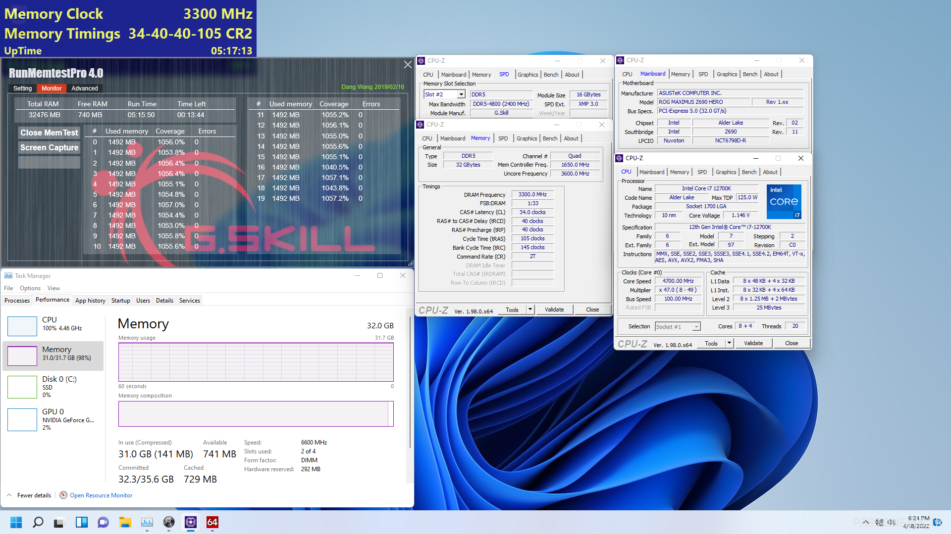 Trident Z5 Ultra Low-Latency Memory Kit