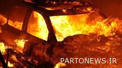 "Gasoline leak" The cause of two car fires in Javadiyeh / Police: It was not intentional