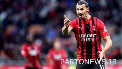 فیلم |  Zlatan shooting exercises;  Watch out for the yellow ball