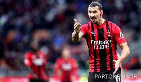 فیلم |  Zlatan shooting exercises;  Watch out for the yellow ball