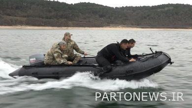 عملية البحرية التركية لنزع فتيل الألغام الضالة