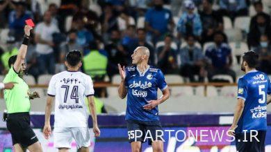 Refereeing expert: The dismissal of Esteghlal defender was right / The referee made a hard and correct decision