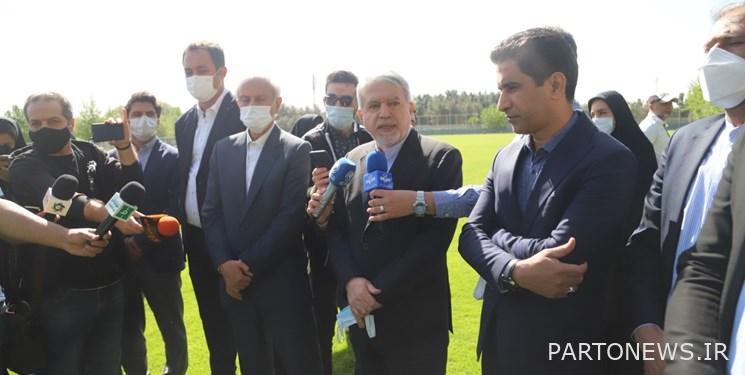 What was the request of the Football Federation from Salehi Amiri? / Chairman of the Olympic Committee: I believe that the Omid team will go to the Olympics